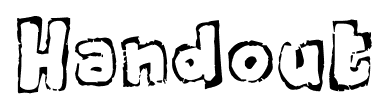 Handout font