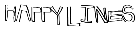 Happy Lines font