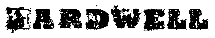 Hardwell font