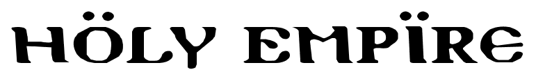 Holy Empire font