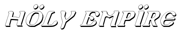 Holy Empire font