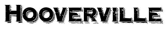 Hooverville font