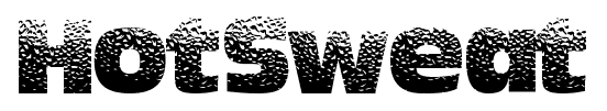 HotSweat font