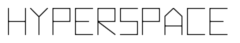 Hyperspace font