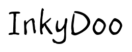 InkyDoo font