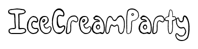 IceCreamParty font