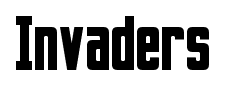 Invaders font