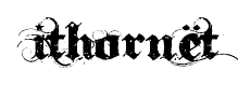 Ithornët font