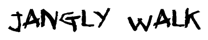 Jangly Walk font