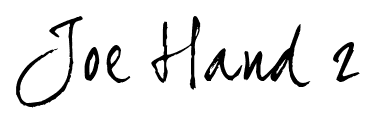 Joe Hand 2 font