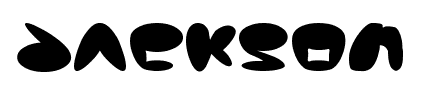 Jackson font