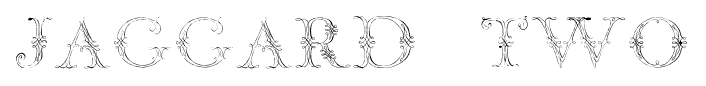 Jaggard Two font