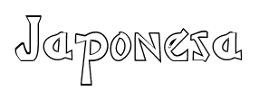 Japonesa font
