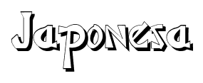 Japonesa font
