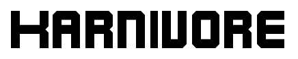 Karnivore font