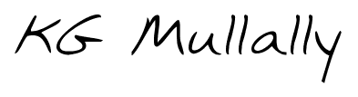 KG Mullally font
