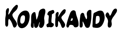 Komikandy font