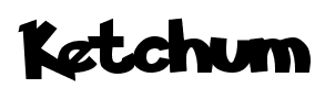 Ketchum font