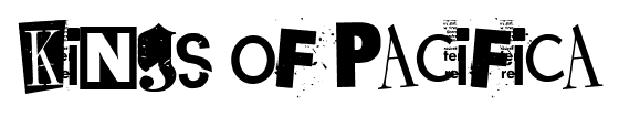 Kings of Pacifica font