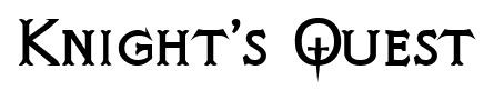 Knight’s Quest font