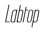 Labtop font