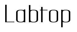 Labtop font
