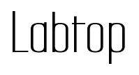 Labtop font