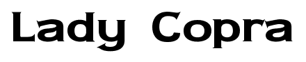 Lady Copra font