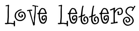 Love Letters font