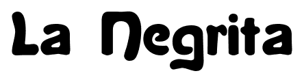 La Negrita font