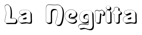 La Negrita font