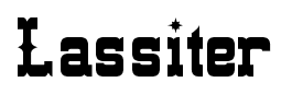 Lassiter font
