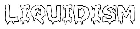 Liquidism font
