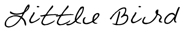 Little Bird font