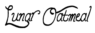 Lunar Oatmeal font