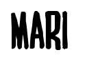 Mari & David font