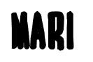 Mari & David font