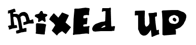 Mixed Up font