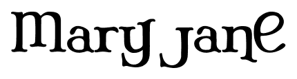 Mary Jane font