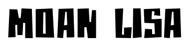 Moan Lisa font