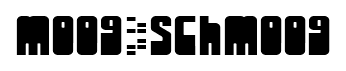 Moog/Schmoog font