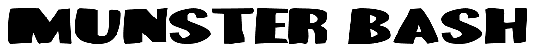 Munster Bash font