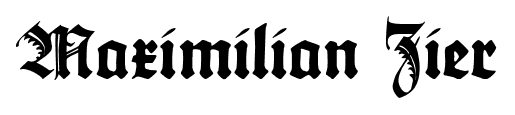 Maximilian Zier font