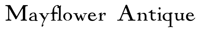 Mayflower Antique font