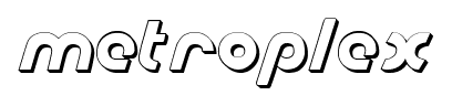 Metroplex font
