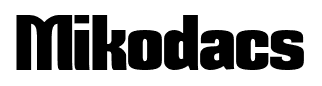 Mikodacs font