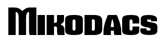 Mikodacs font