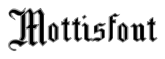 Mottisfont font