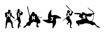Ninjas font