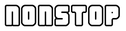 Nonstop font